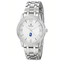 Men's Bulova  Silver SUNY Geneseo Knights