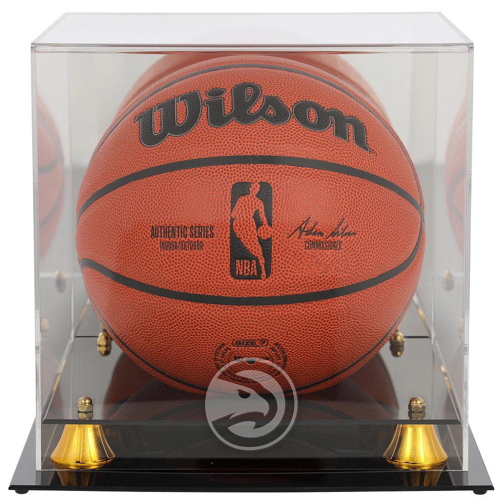 Atlanta Hawks Classic Logo Basketball Display Case