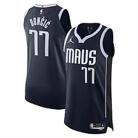 Men's Jordan Brand Luka Dončić Navy Dallas Mavericks Authentic Player Jersey - Statement Edition