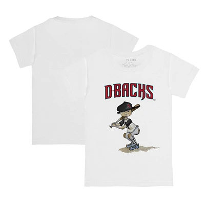Infant Tiny Turnip White Arizona Diamondbacks Slugger T-Shirt
