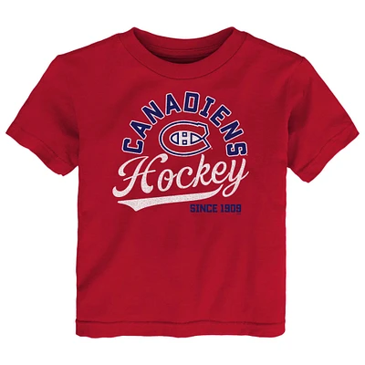 Toddler Red Montreal Canadiens Take the Lead - T-Shirt