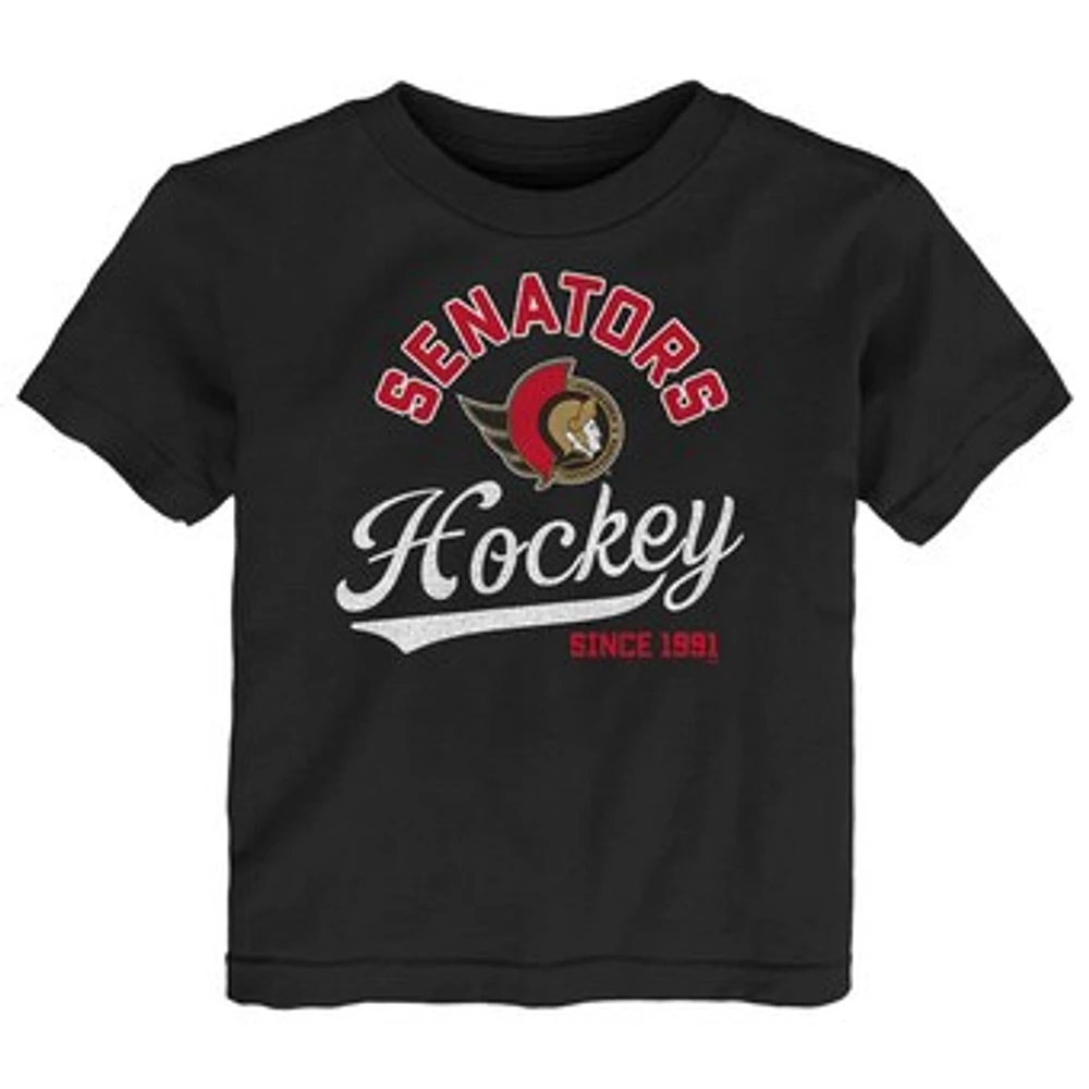 Toddler Black Ottawa Senators Take the Lead