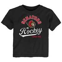 Toddler Black Ottawa Senators Take the Lead - T-Shirt