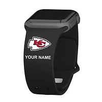 Kansas City Chiefs 38/40/41mm Personalized Silicone Apple Watch Band