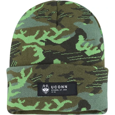 Men's Nike Camo UConn Huskies Veterans Day Cuffed Knit Hat