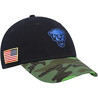 Men's Nike Black/Camo Pitt Panthers Veterans Day 2Tone Legacy91 Adjustable Hat