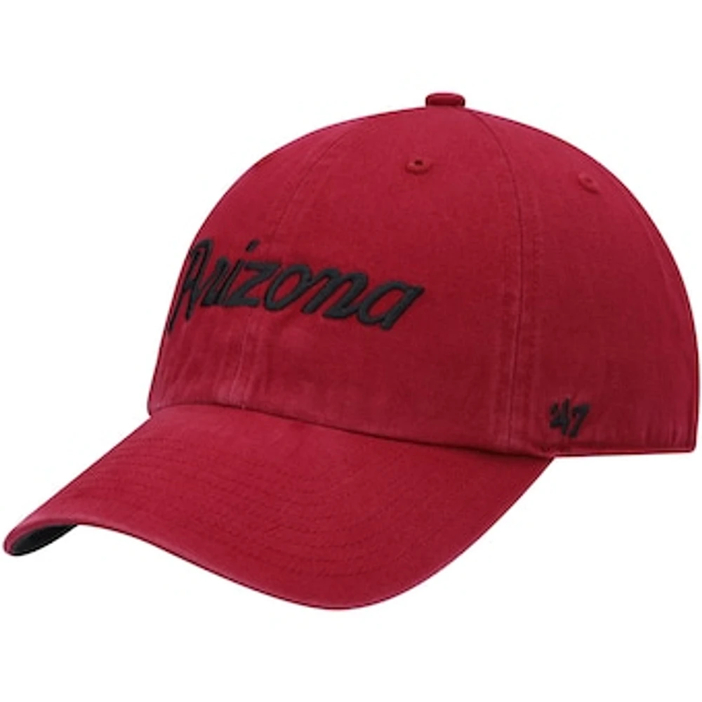 Men's '47 Cardinal Arizona Cardinals Crosstown Clean Up Adjustable Hat