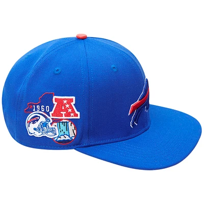 Men's Pro Standard Royal Buffalo Bills Hometown Snapback Hat