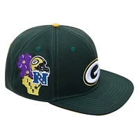 Men's Pro Standard Green Green Bay Packers Hometown Snapback Hat