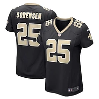 Women's Nike Daniel Sorensen Black New Orleans Saints Player Game Jersey