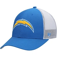 Youth '47 Powder Blue/White Los Angeles Chargers Adjustable Trucker Hat