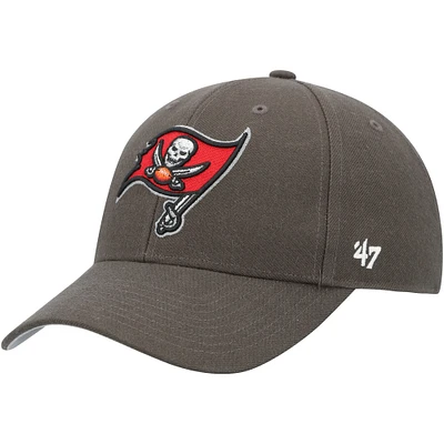 Men's '47 Pewter Tampa Bay Buccaneers MVP Adjustable Hat