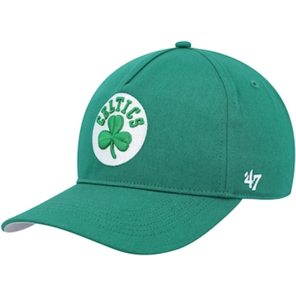 Men's '47 Kelly Green Boston Celtics Hitch Snapback Hat