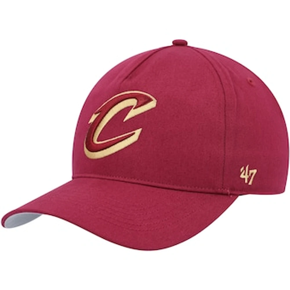 Men's '47 Wine Cleveland Cavaliers Hitch Snapback Hat