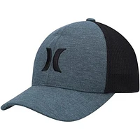 Men's Hurley Teal/Black Icon Textures Flex Hat