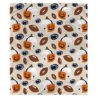 Penn State Nittany Lions 60" x 70" Pumpkin Helmet Corral Fleece Blanket