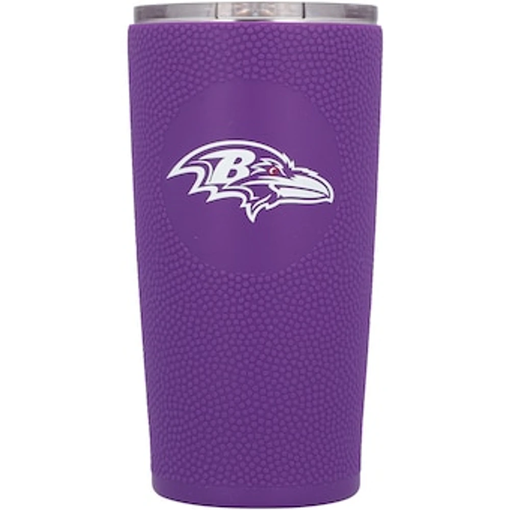 Baltimore Ravens 20oz. Stainless Steel with Silicone Wrap Tumbler