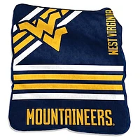 West Virginia Mountaineers 50" x 60" Plush Raschel Throw Blanket