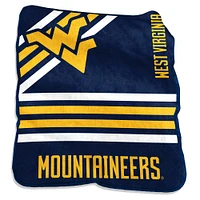 West Virginia Mountaineers 50" x 60" Plush Raschel Throw Blanket