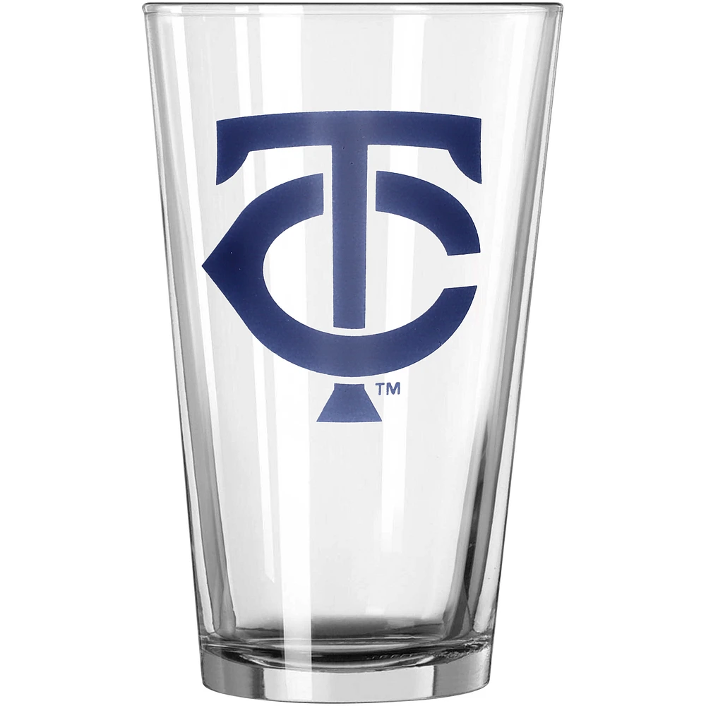 Minnesota Twins 16oz. Team Wordmark Game Day Pint Glass