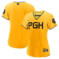 Women's Nike  Gold Pittsburgh Pirates City Connect Replica Jersey