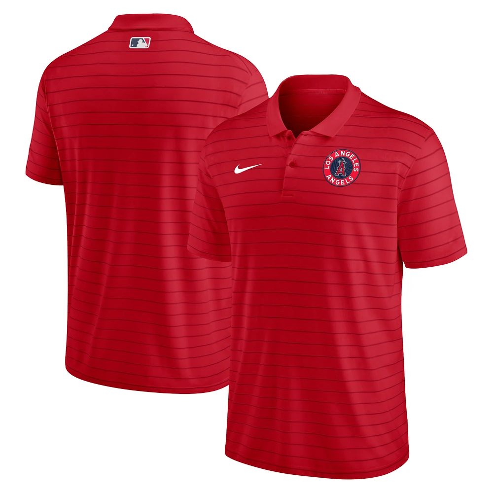 Men's Nike Red Los Angeles Angels City Connect Authentic Collection Victory Performance Polo