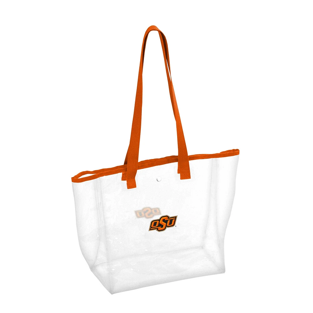 Oklahoma State Cowboys Stadium Clear Tote Bag