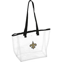 New Orleans Saints Stadium Clear Tote Bag