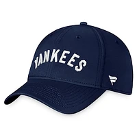 Men's Fanatics Navy New York Yankees Cooperstown Core Flex Hat