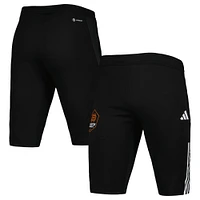 Men's adidas Black Houston Dynamo FC 2023 On-Field Training AEROREADY Half Pants