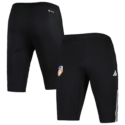 Men's adidas Black FC Cincinnati 2023 On-Field Training AEROREADY Half Pants