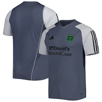 Men's adidas Gray Austin FC 2023 On-Field Training Jersey