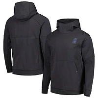 Men's adidas Black San Jose Earthquakes 2023 Player Travel Pullover Hoodie