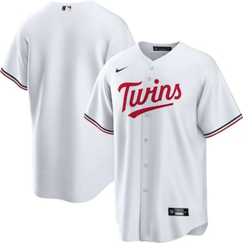 Men's Nike  White Minnesota Twins Home Replica Team Jersey