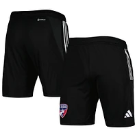 Men's adidas Black FC Dallas 2023 On-Field AEROREADY Training Shorts