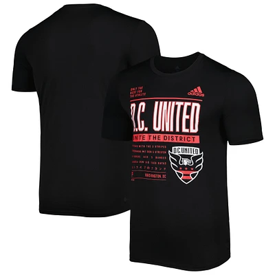 Men's adidas Black D.C. United Club DNA Performance T-Shirt