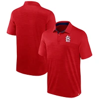 Men's Fanatics Red St. Louis Cardinals Base Thief Polo