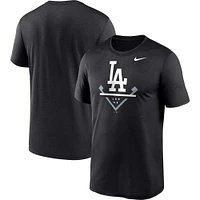 Men's Nike Black Los Angeles Dodgers Big & Tall Icon Legend Performance T-Shirt