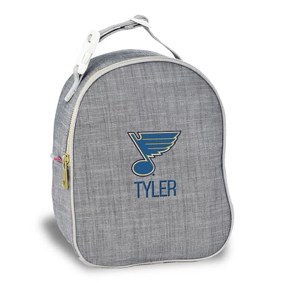 Gray St. Louis Blues Personalized Insulated Bag