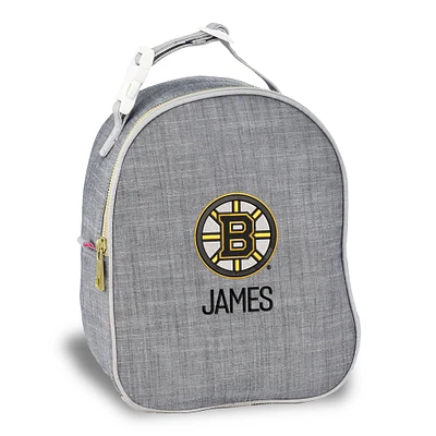 Gray Boston Bruins Personalized Insulated Bag