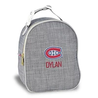 Gray Montreal Canadiens Personalized Insulated Bag