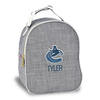 Gray Vancouver Canucks Personalized Insulated Bag