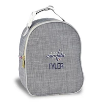 Gray Washington Capitals Personalized Insulated Bag