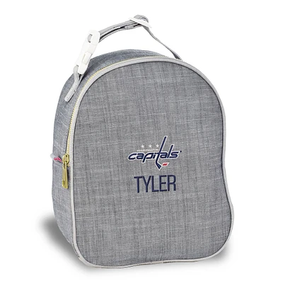 Gray Washington Capitals Personalized Insulated Bag