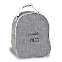 Gray Washington Capitals Personalized Insulated Bag