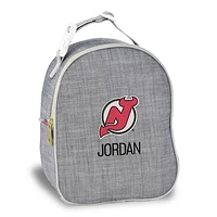 Gray New Jersey Devils Personalized Insulated Bag