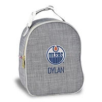 Gray Edmonton Oilers Personalized Insulated Bag