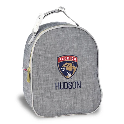 Gray Florida Panthers Personalized Insulated Bag