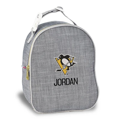 Gray Pittsburgh Penguins Personalized Insulated Bag