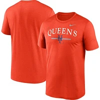 Men's Nike Orange New York Mets Big & Tall Local Legend T-Shirt